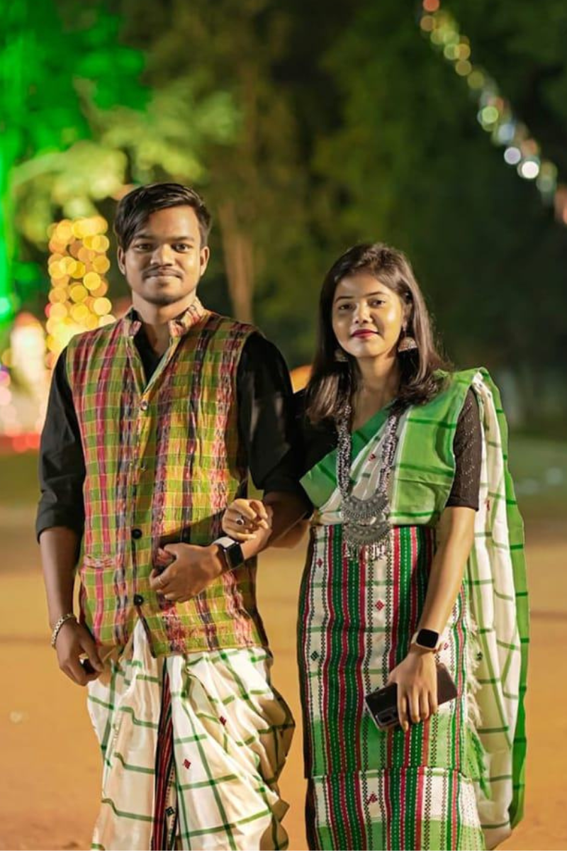 Saree & Dhoti for Couple