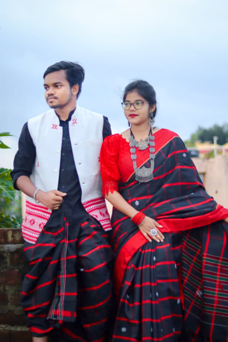Saree & Dhoti for Couple