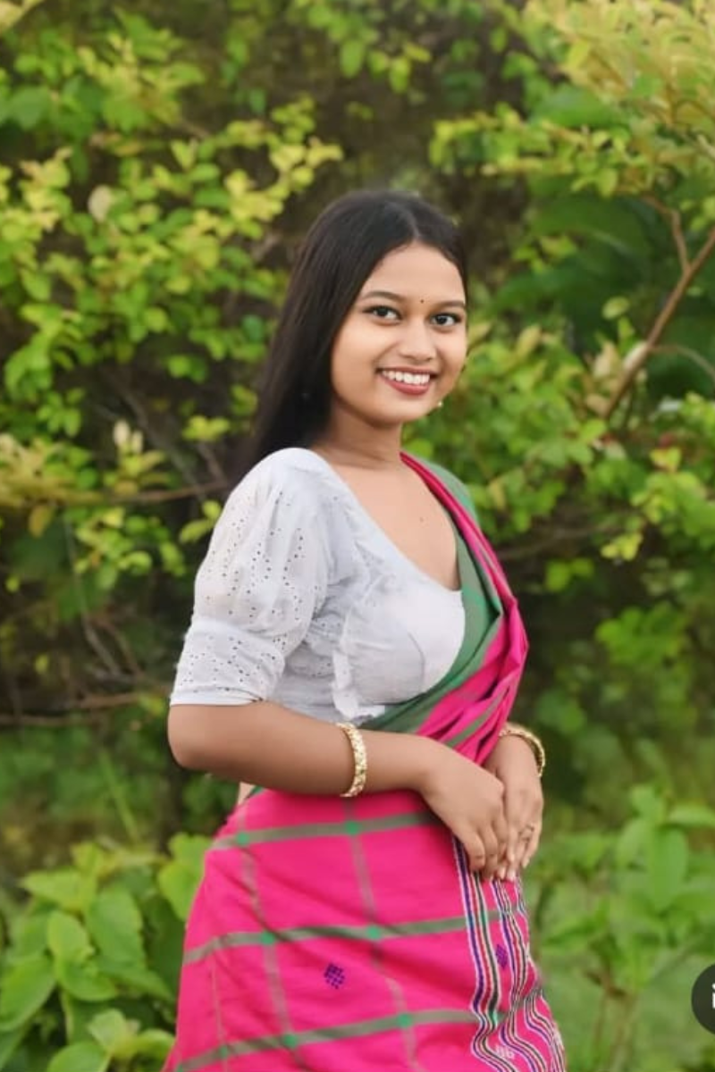 Traditional Santhal Saree