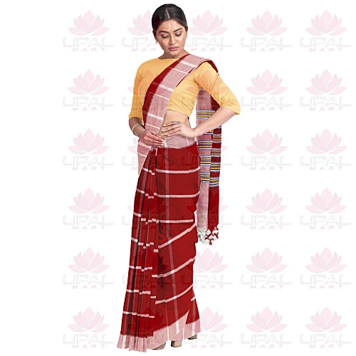 Traditional Red Saree
