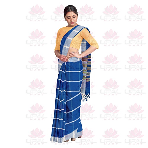 Blue Silk Saree