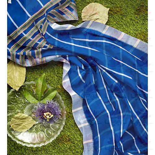 Blue Silk Saree