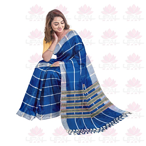 Blue Silk Saree
