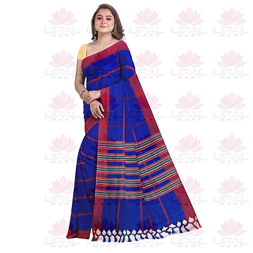 Traditional Blue Saree