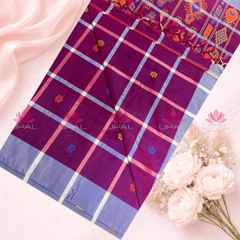 Santhal Jhal Fhuta Saree