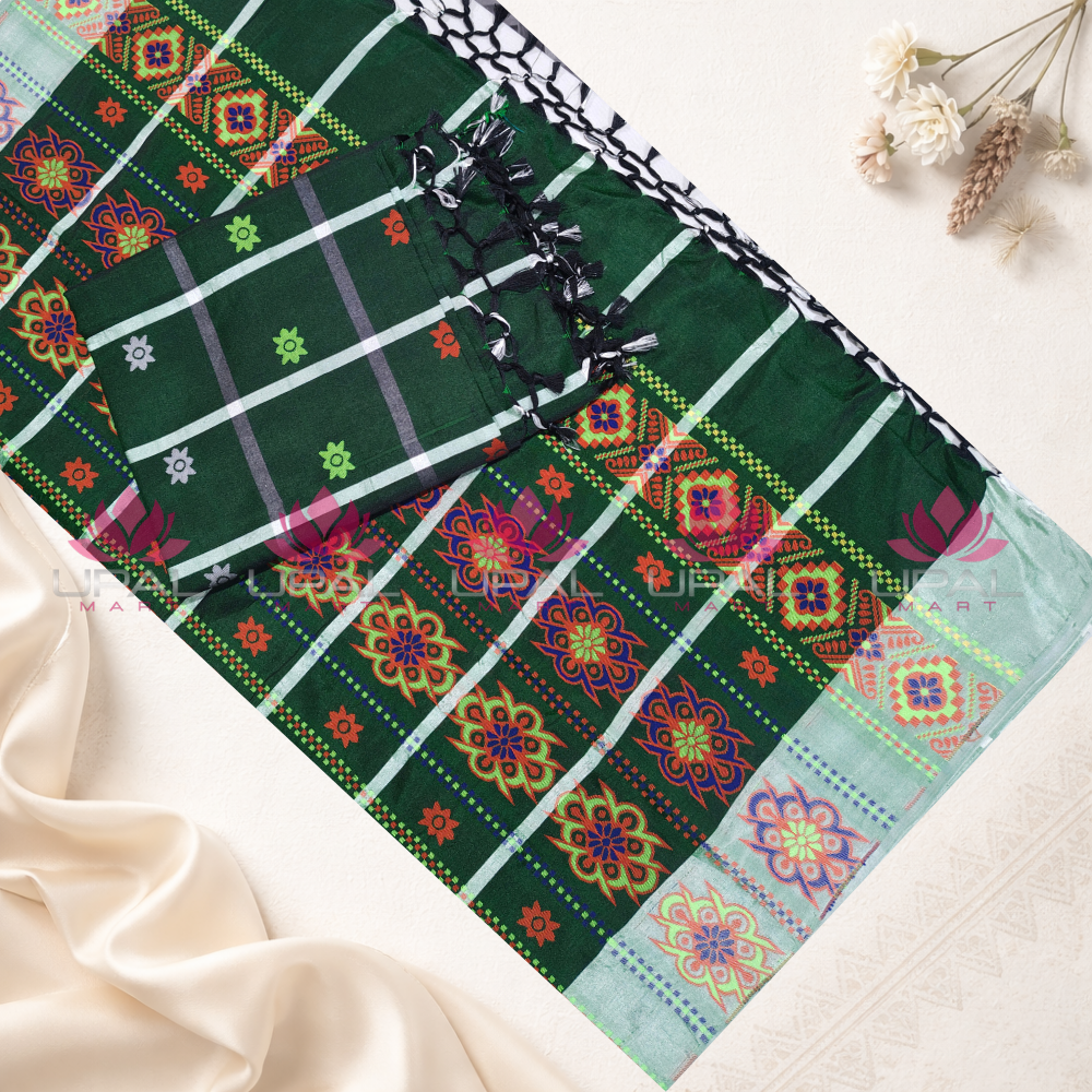 Saree & Kacha/Dhoti For Couple