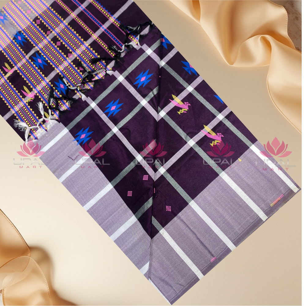 Santhal Jhal Fhuta Saree