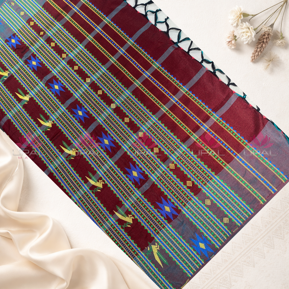 Santhal Jhal Fhuta Saree