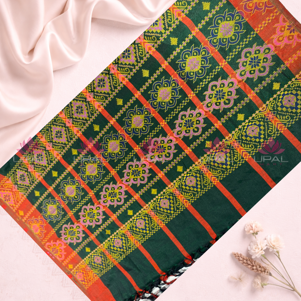 Santhal Jhal Fhuta Saree