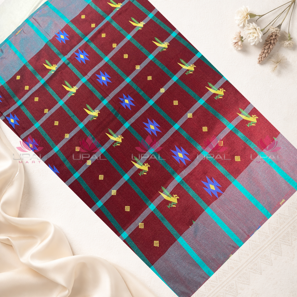 Santhal Jhal Fhuta Saree