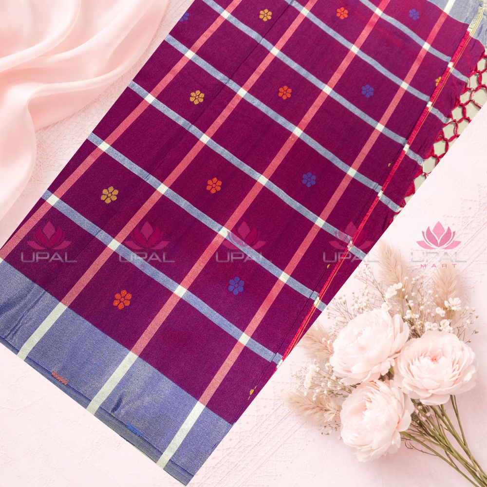 Santhal Jhal Fhuta Saree