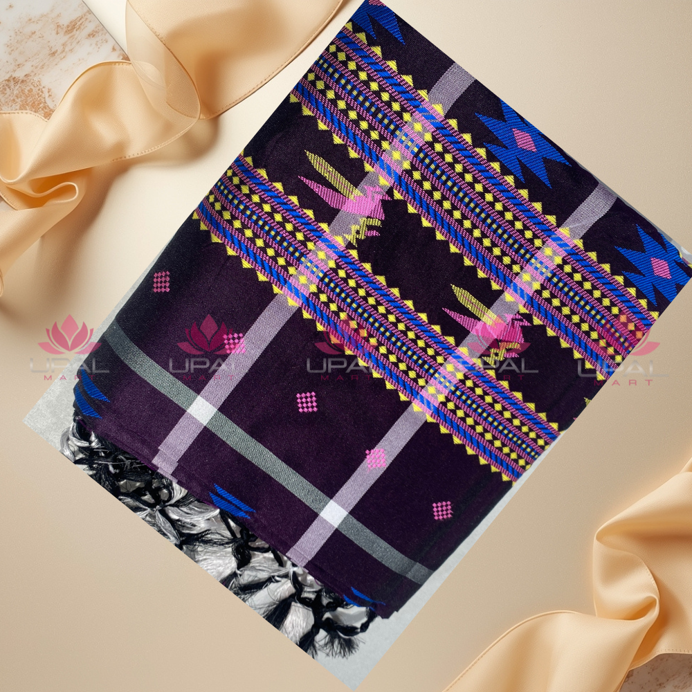 Santhal Jhal Fhuta Saree