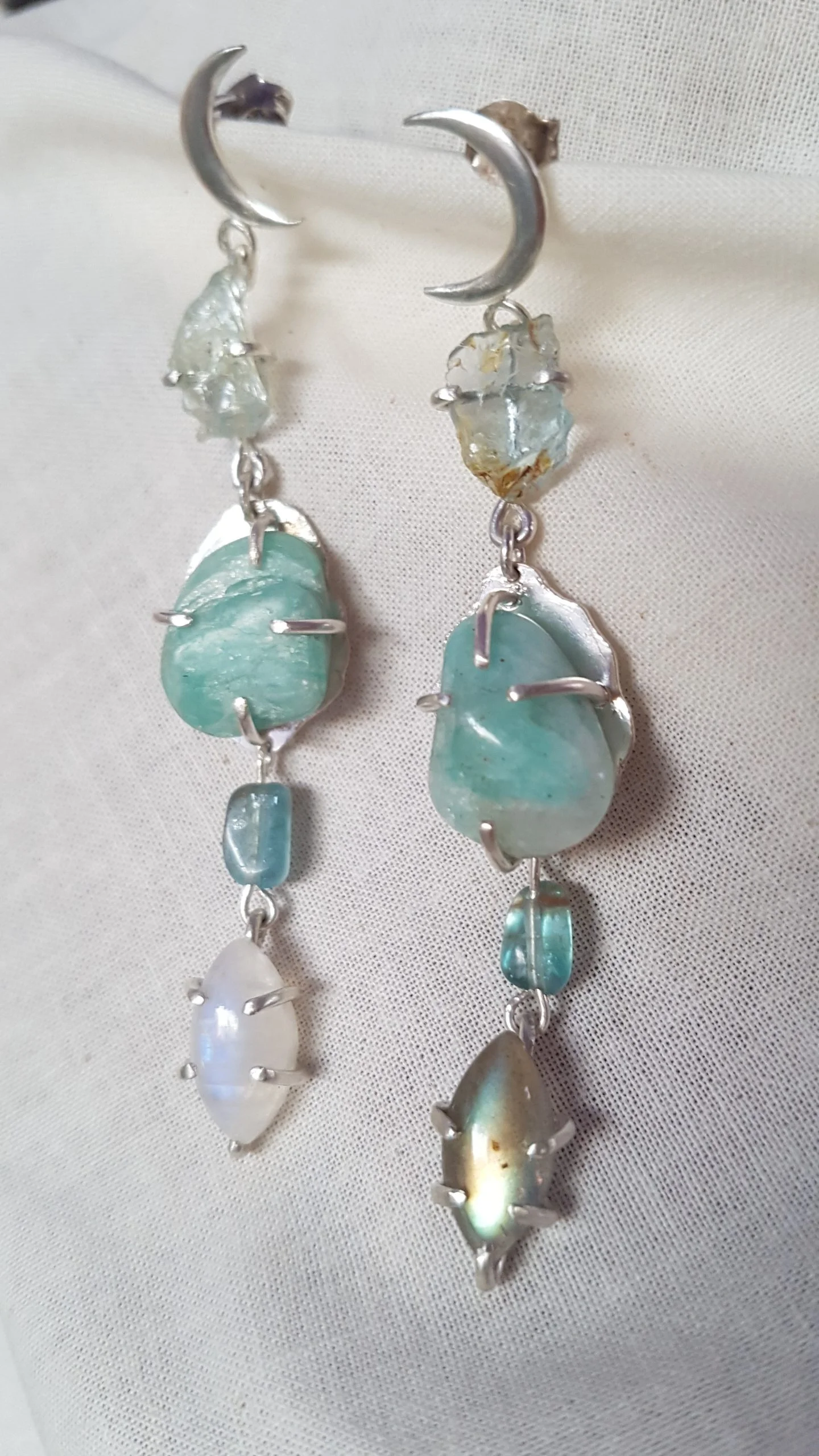 Pendientes Agua de Luna