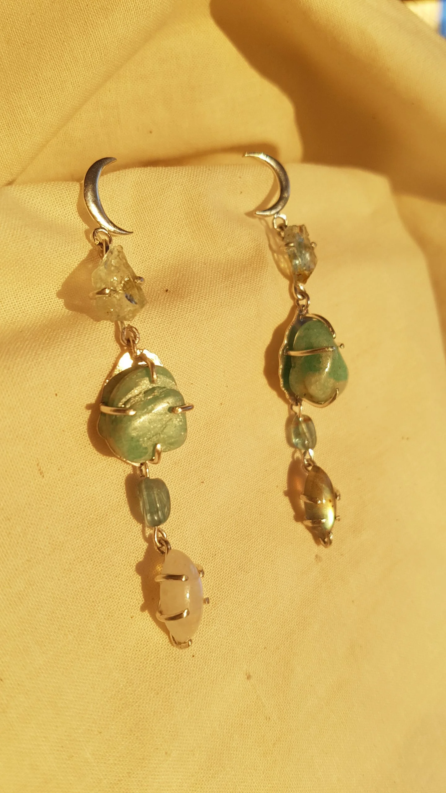 Pendientes Agua de Luna 