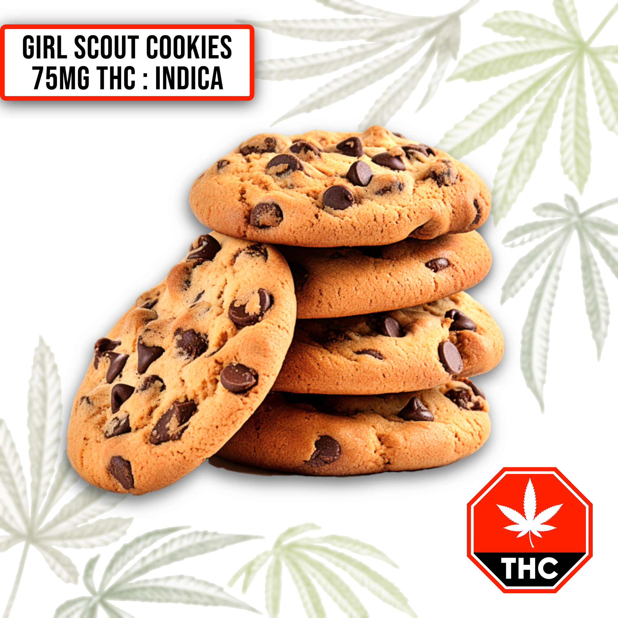 Girl Scout Cookies (75Mg THC / 3PCS)