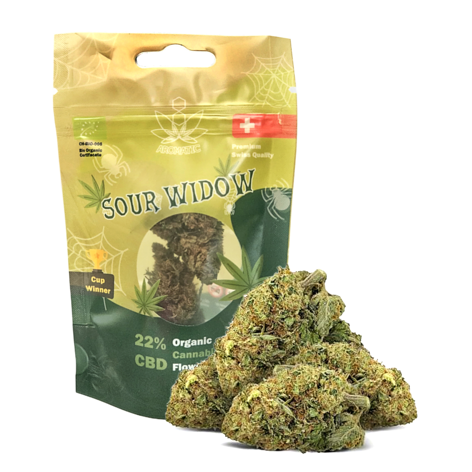 Sour Widow Flowers 22% CBD (5g)