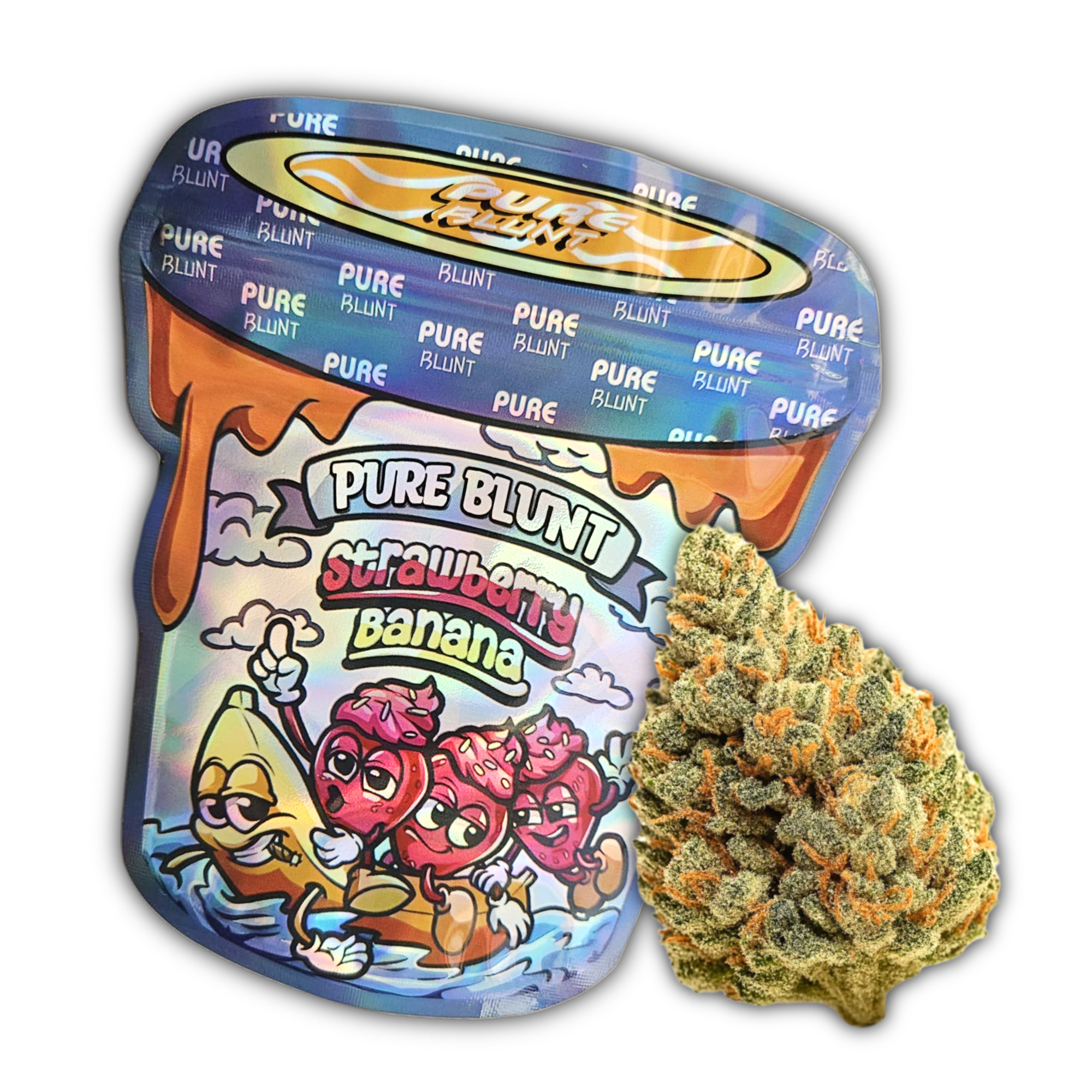 Strawberry Banana 26% CBD Flowers (3.5g)