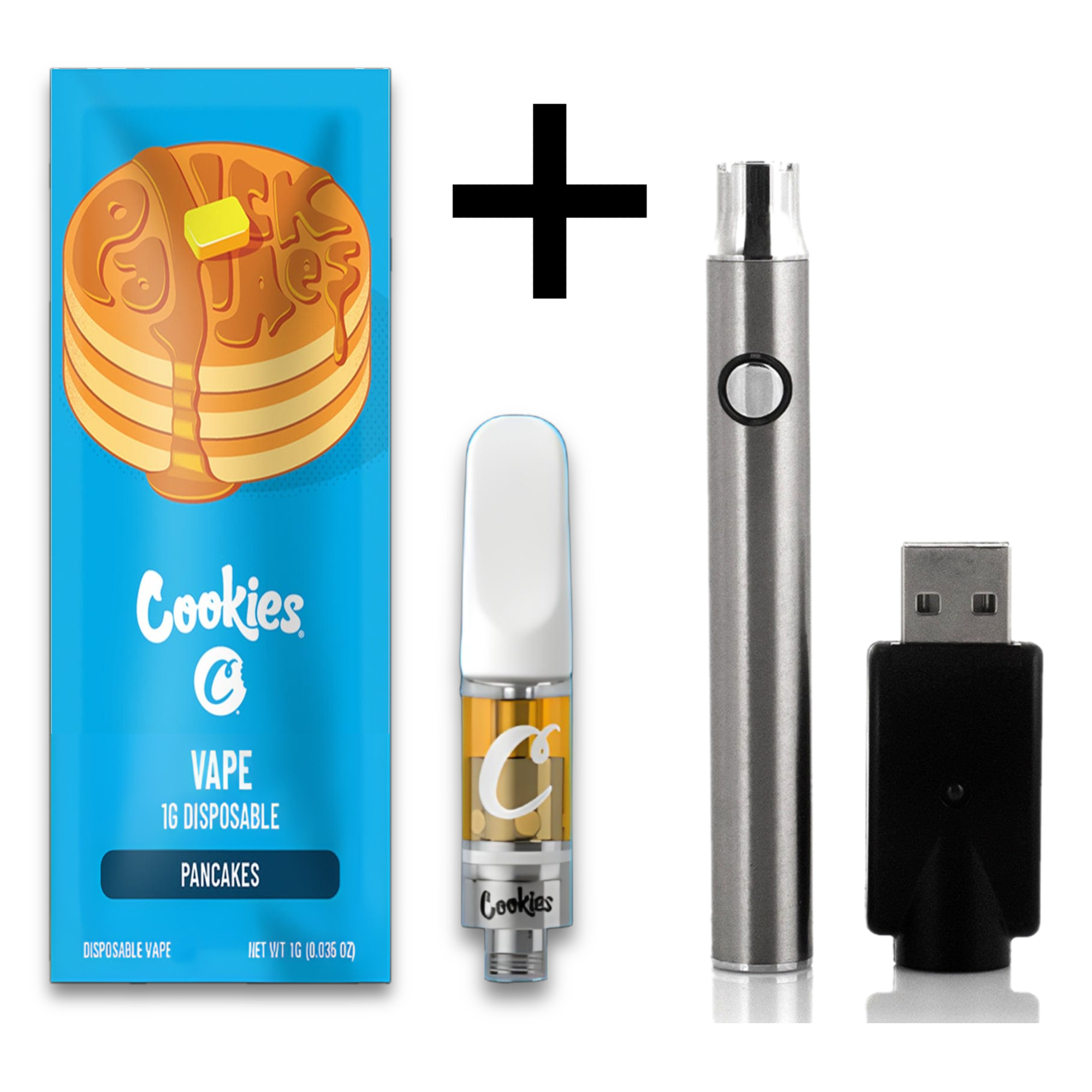 Vape Battery + Cartridge Bundle