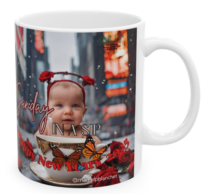 Sunday in a sip - NEW YEAR 2025 mug