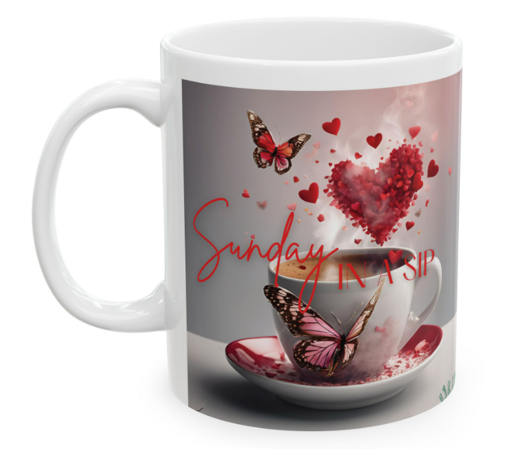 Sunday in a sip - VALENTINE'S DAY 2025 mug