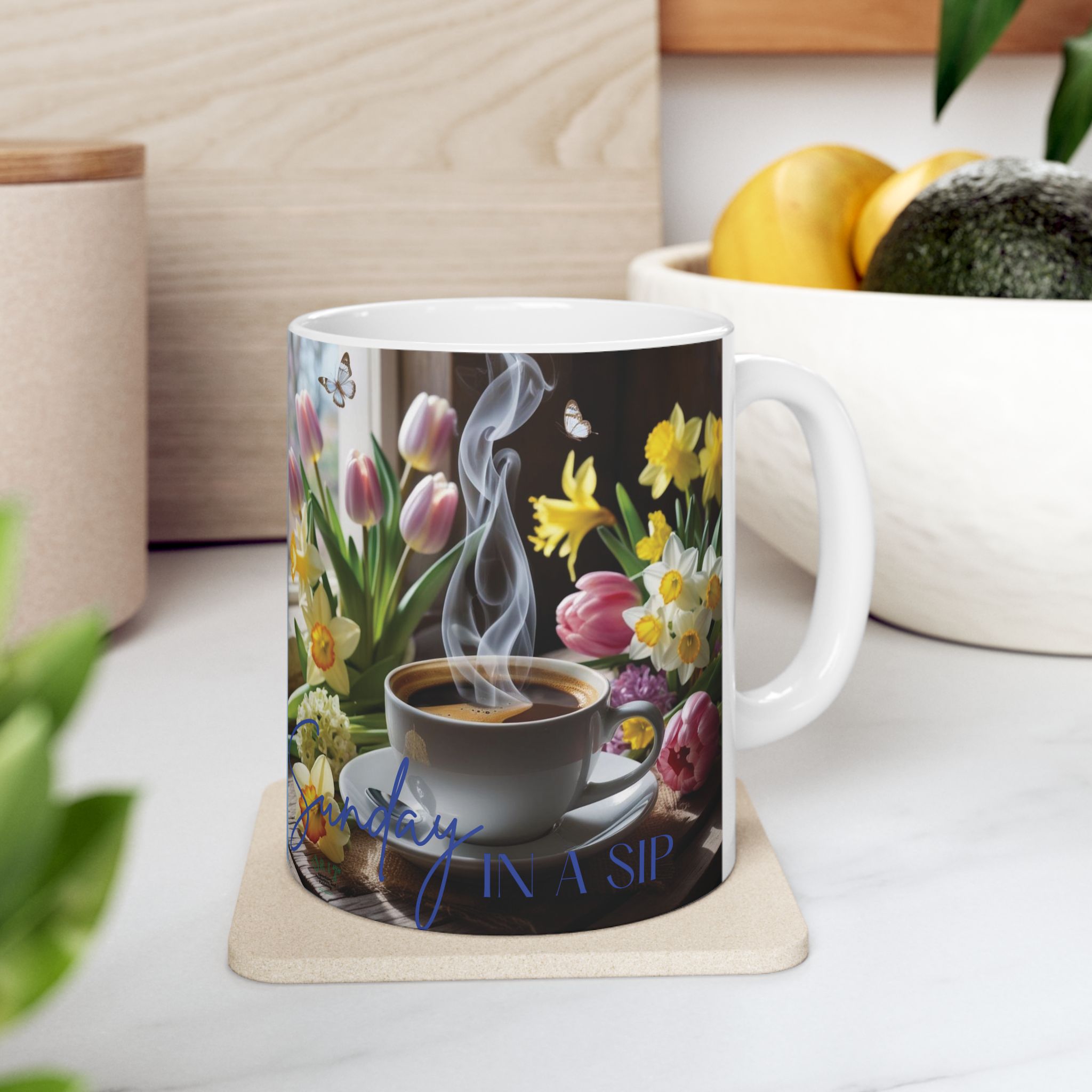 Sunday in a sip - Spring Blossoms 2025 mug