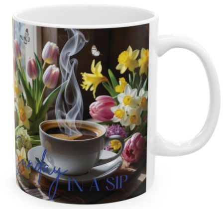Sunday in a sip - Spring 2025 mug