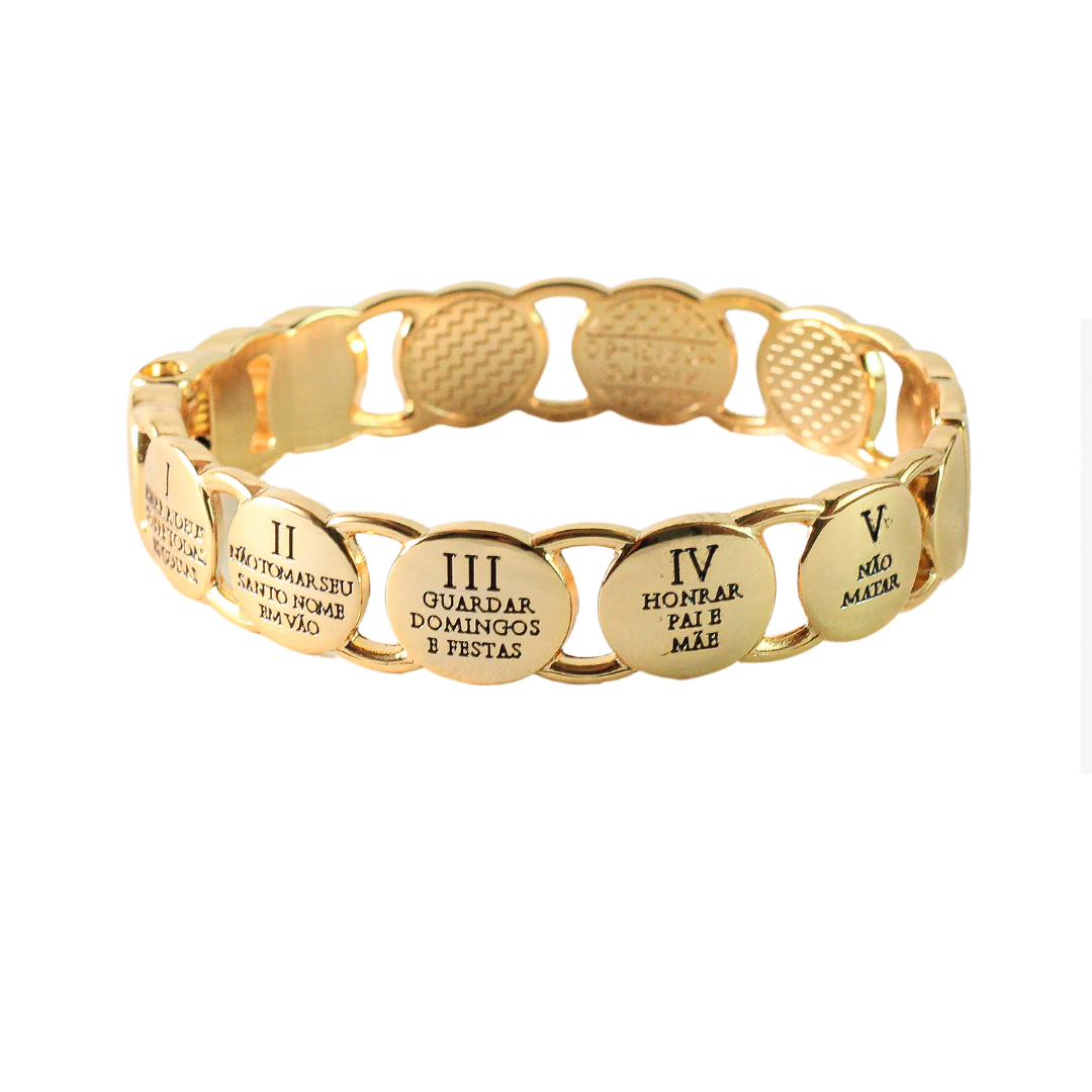 Bracelete XX Mandamentos