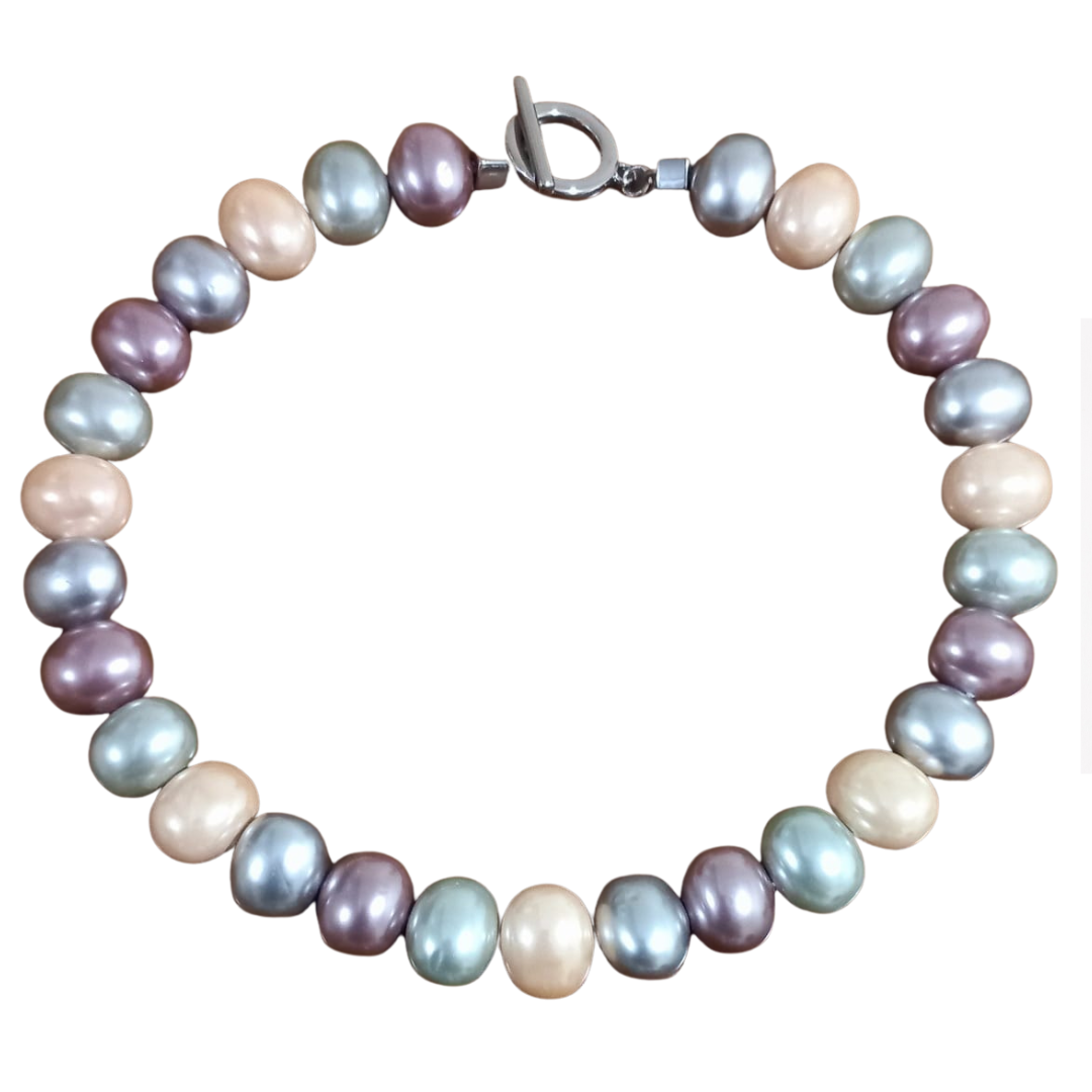 Colar Perle Colorée