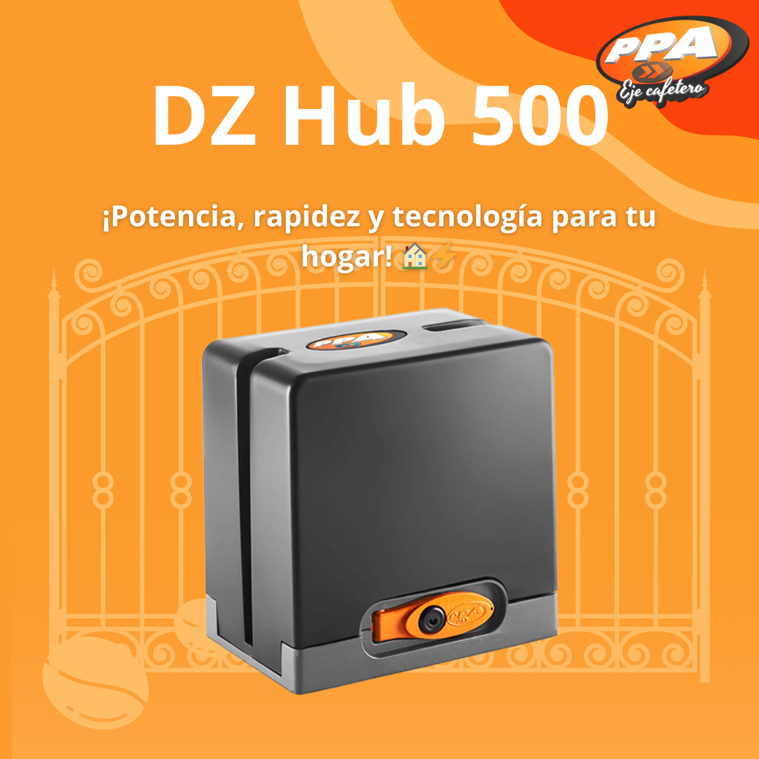 Motor Rápido PPA DZ Hub 500kg Legero Puerta Corrediza