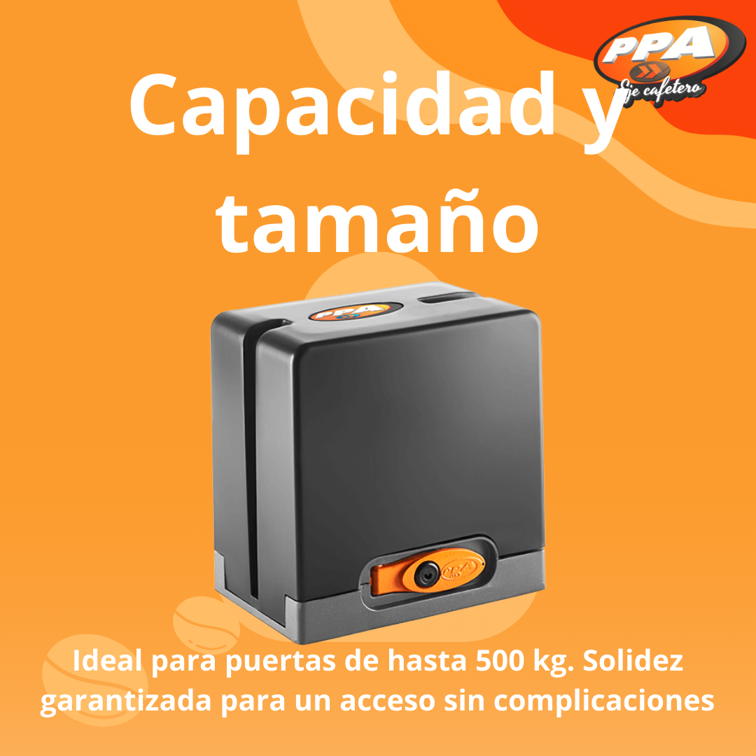 Motor Rápido PPA DZ Hub 500kg Legero Puerta Corrediza 