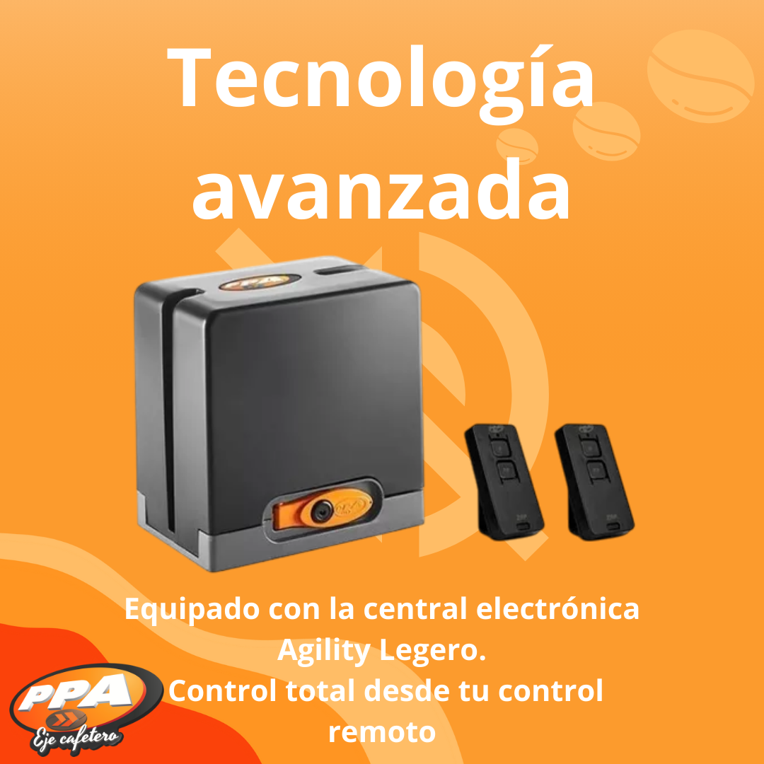 Motor Rápido PPA DZ Hub 500kg Legero Puerta Corrediza 