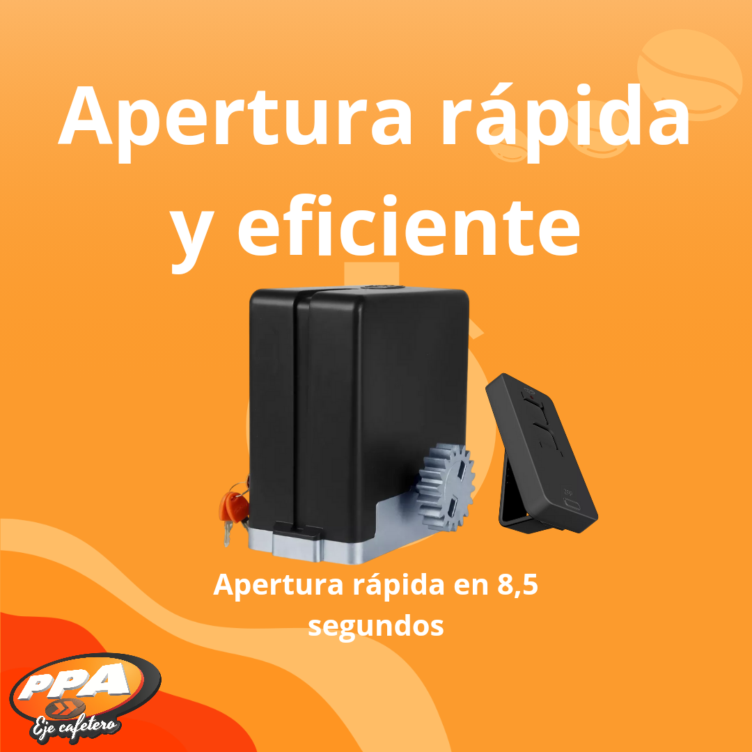 Motor Rápido PPA DZ Stark 500 Legero Para Puerta Corrediza Residencial