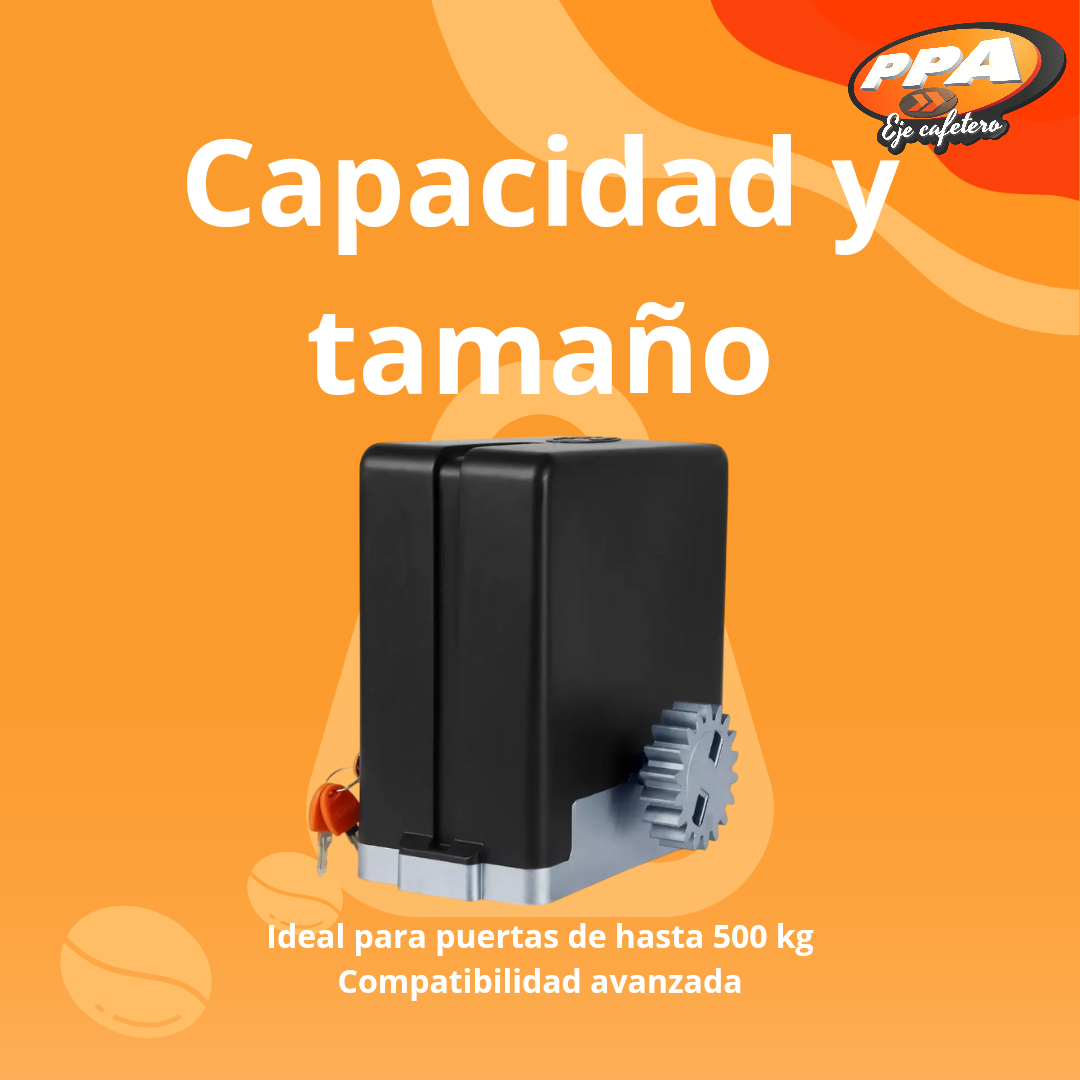 Motor Rápido PPA DZ Stark 500 Legero Para Puerta Corrediza Residencial