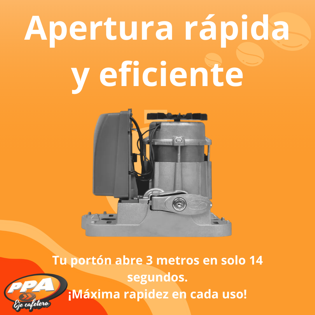 Motor PPA DZ Rio 500 Monofásico Para Puerta Corrediza Hasta 500 Kg