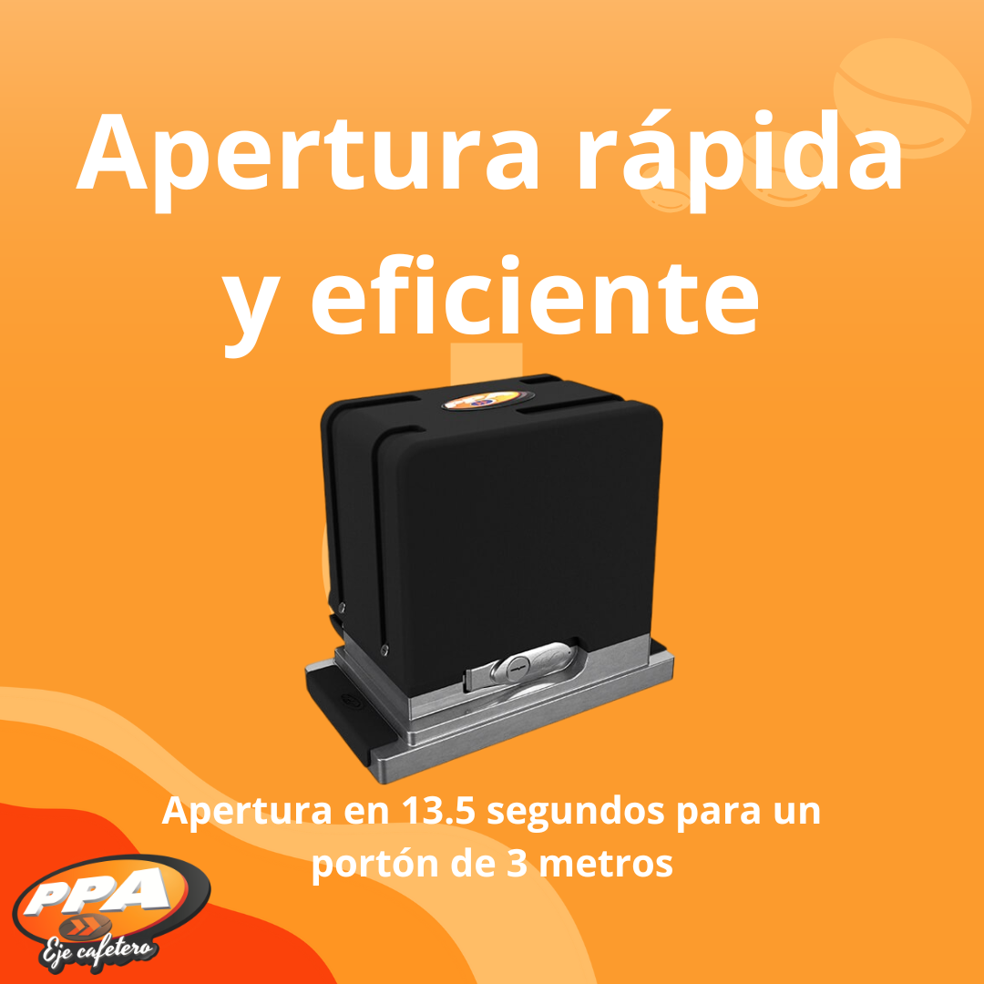 Motor Automático Para Puerta Corrediza DZ Cube 550kg PPA Residencial