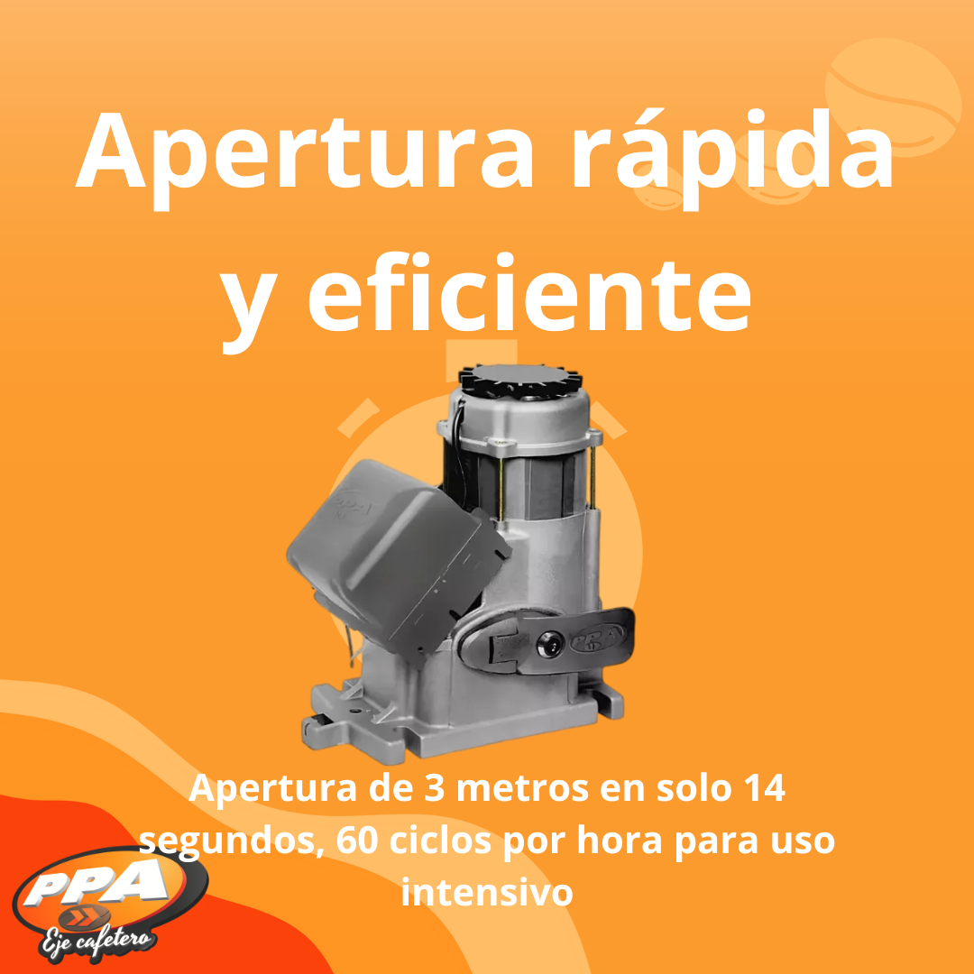 Motor Para Puerta Corrediza Industrial PPA DZ Fort SP 1000kg Análogo