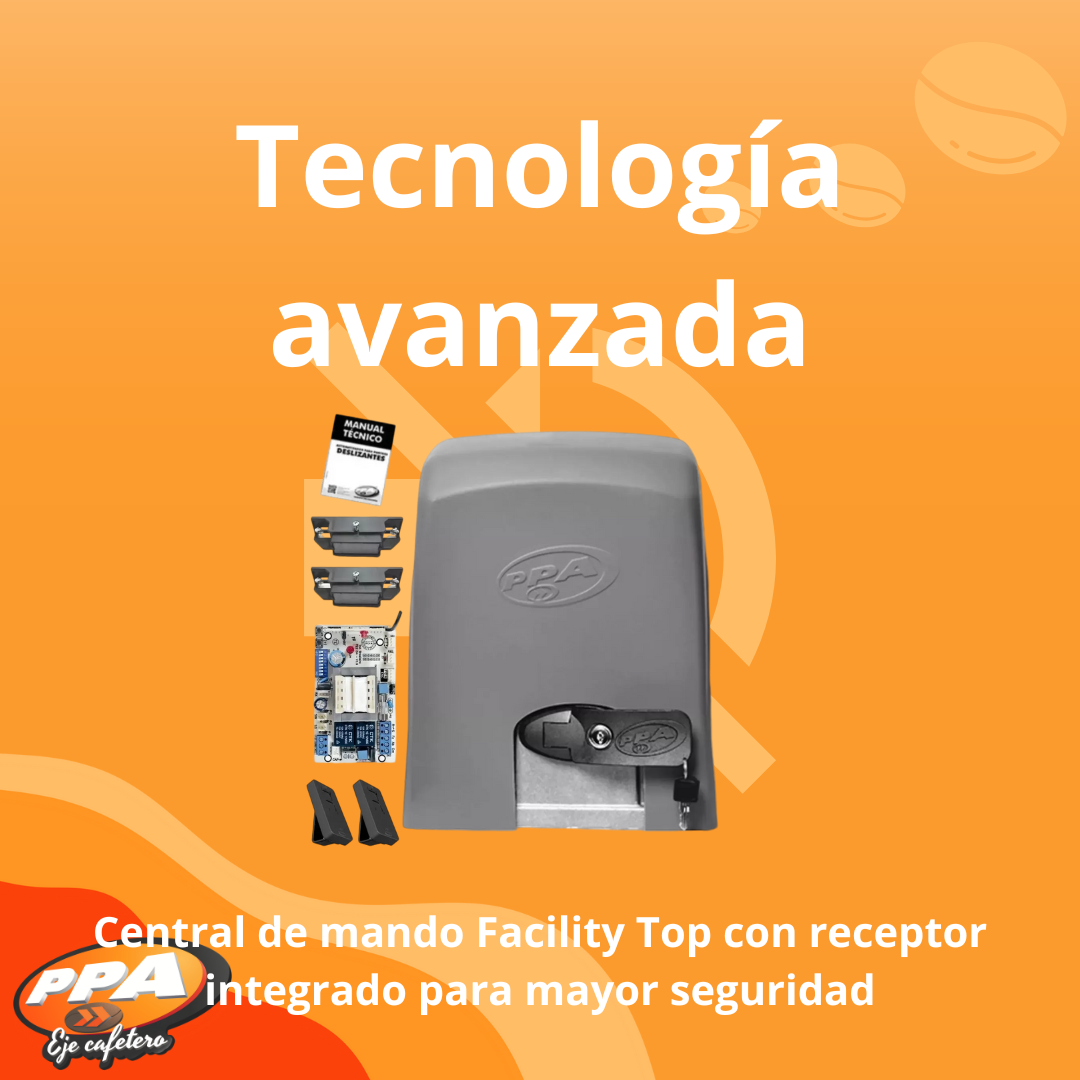 Motor Para Puerta Corrediza Industrial PPA DZ Fort SP 1000kg Análogo