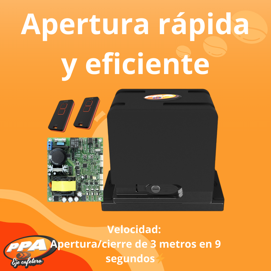 Motor Rápido PPA DZ Cube 850kg jet flex Para Puerta Corrediza