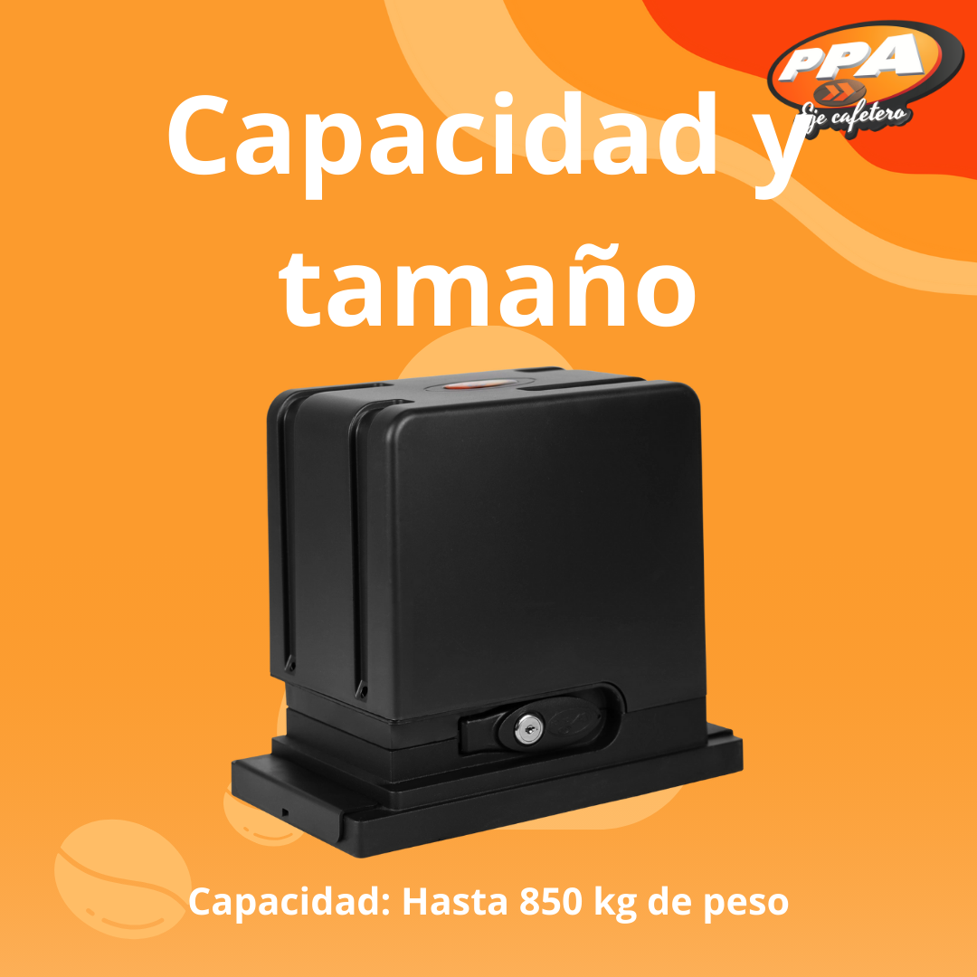 Motor Rápido PPA DZ Cube 850kg jet flex Para Puerta Corrediza