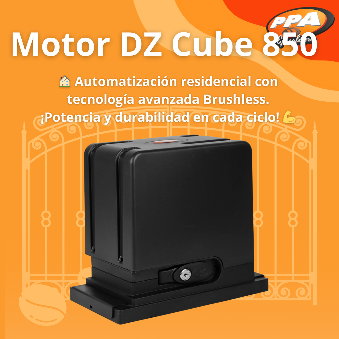 Motor Rápido PPA DZ Cube 850kg jet flex Para Puerta Corrediza