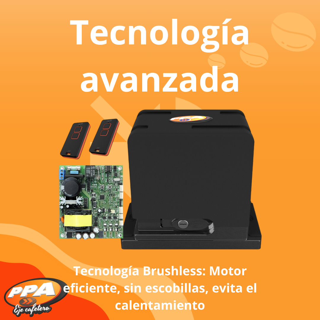 Motor Rápido PPA DZ Cube 850kg jet flex Para Puerta Corrediza