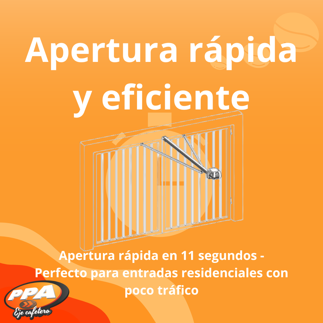 Motor PPA Pivo Avion Digital para Puerta batiente 2m 250kg