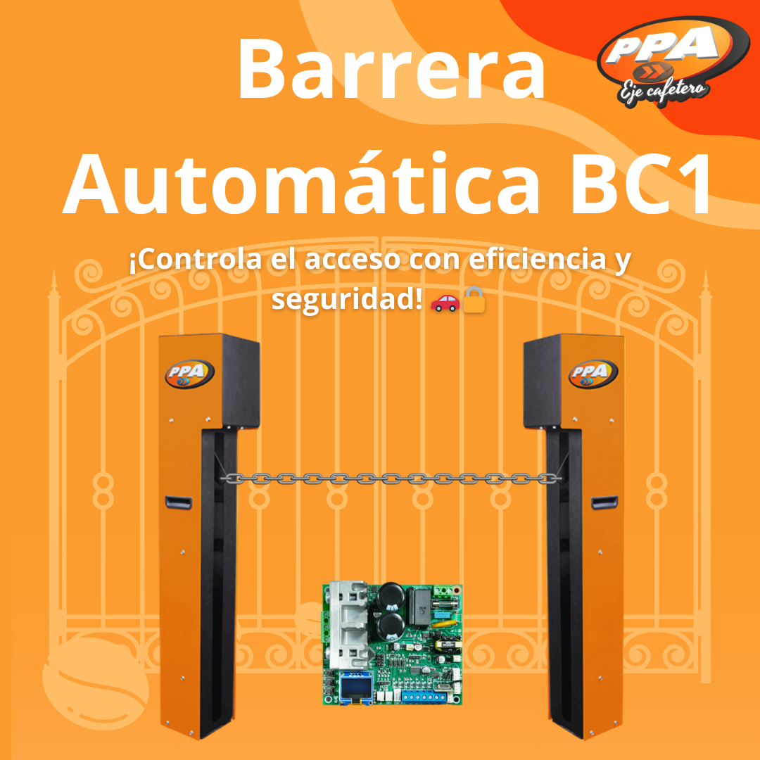 Barrera Automática BC1 Para Cadenas Hasta 16m
