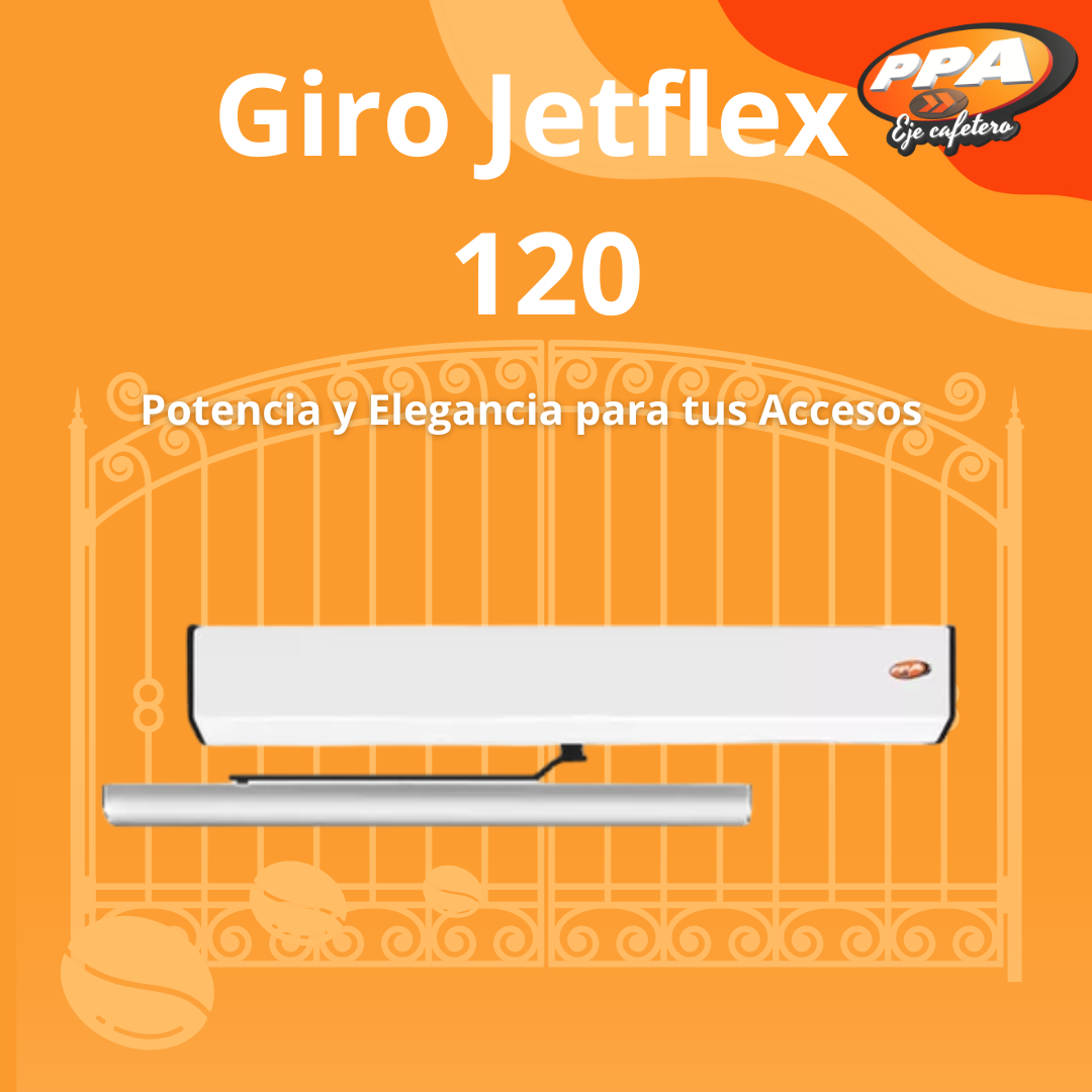 Kit Automático Para Puerta Social GIRO BRUSHLESS 24V – Hasta 120 Kg