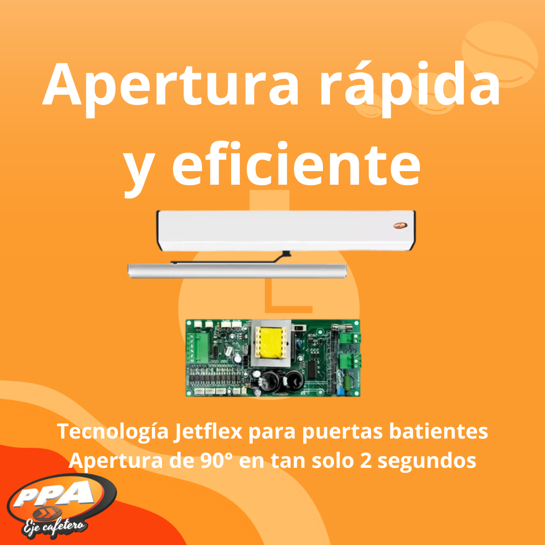 Kit Automático Para Puerta Social GIRO BRUSHLESS 24V – Hasta 120 Kg