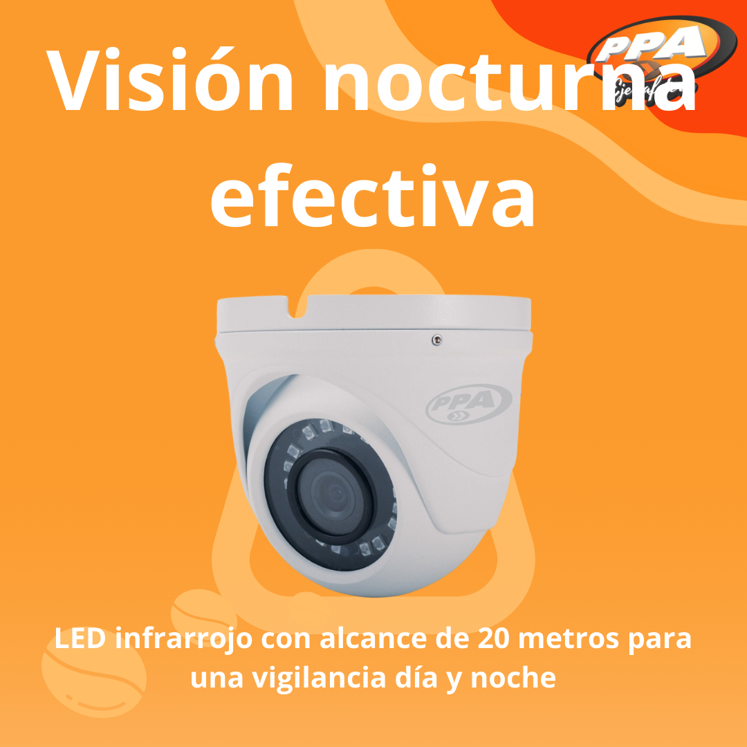 Cámara Domo IP 4MP RTMP Serie 3 - Vigilancia 2K Día y Noche