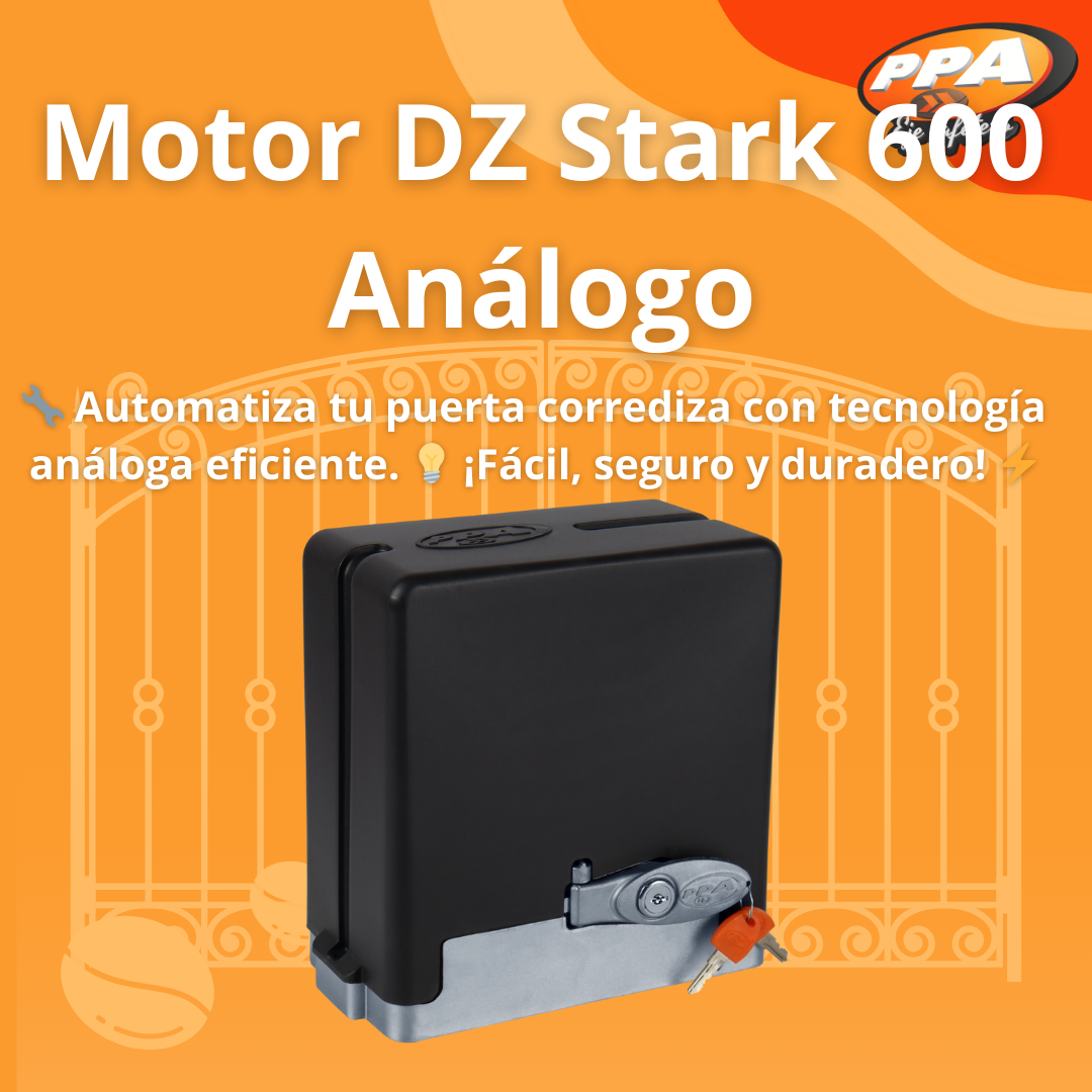 Motor Corredizo DZ Stark 600 Mono 127V - Uso Residencial