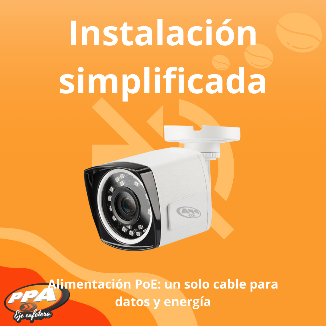 Cámara Tipo Bala PPA 2MP - FULL HD, Lente 2.8mm, Sensor 1/3, IP67