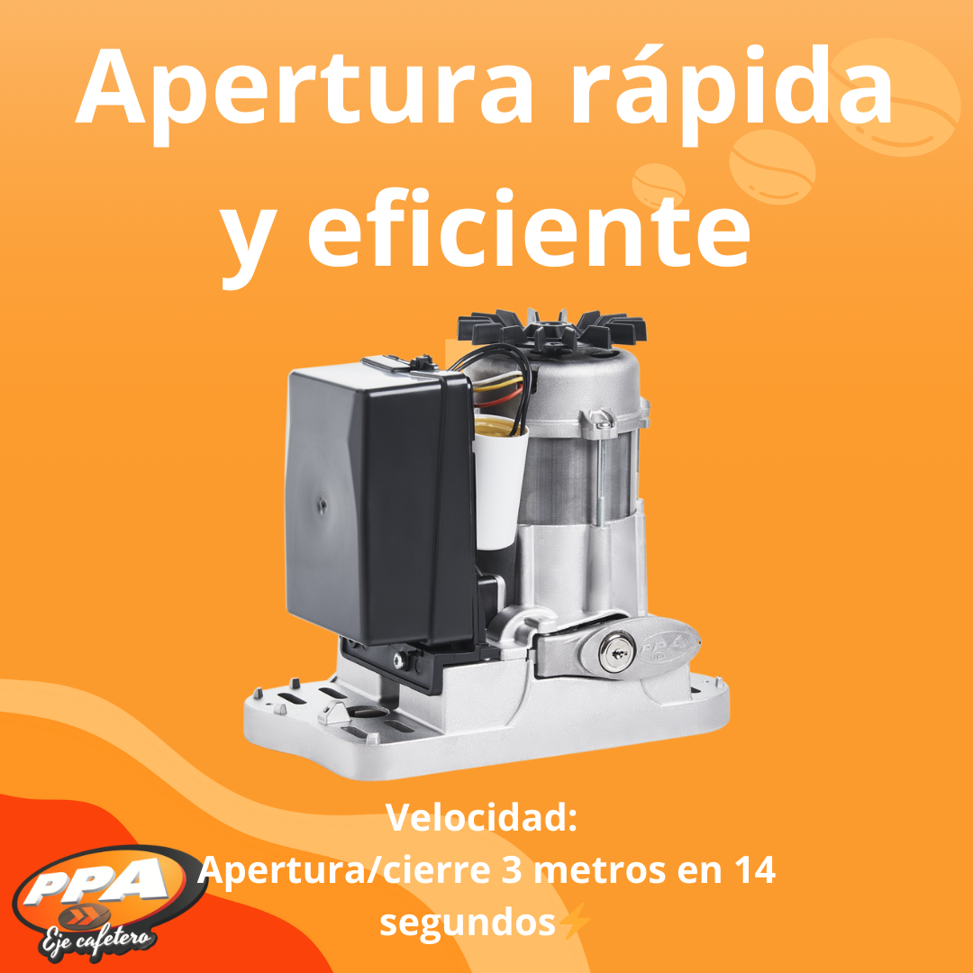 Motor para Portón Corredizo PPA DZ Rio 700kg - Análogo, 127V, Uso Semi-Industrial