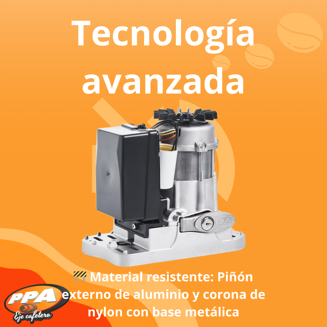 Motor para Portón Corredizo PPA DZ Rio 700kg - Análogo, 127V, Uso Semi-Industrial